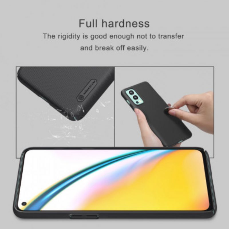 Cover OnePlus Nord 2 5G Nillkin Glassato Rigido