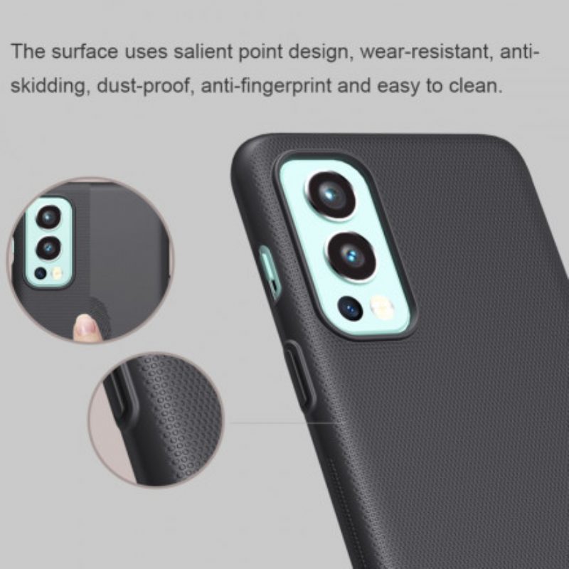 Cover OnePlus Nord 2 5G Nillkin Glassato Rigido