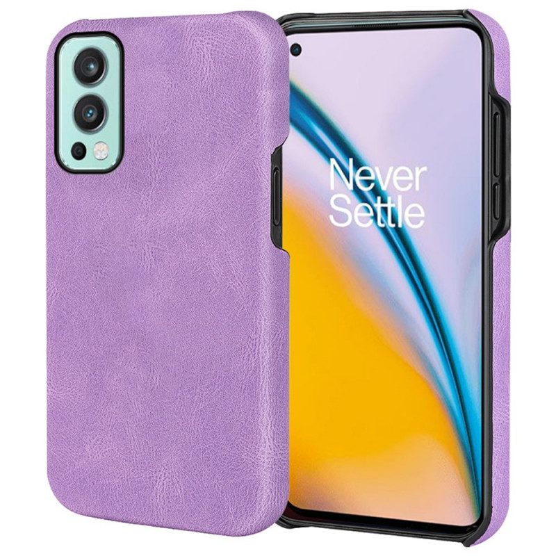 Cover OnePlus Nord 2 5G Nuovi Colori Elegance Effetto Pelle