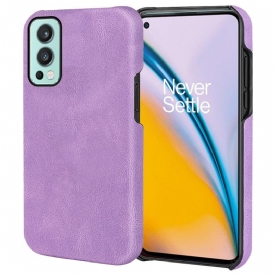 Cover OnePlus Nord 2 5G Nuovi Colori Elegance Effetto Pelle