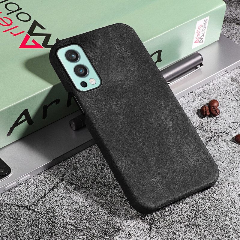 Cover OnePlus Nord 2 5G Nuovi Colori Elegance Effetto Pelle