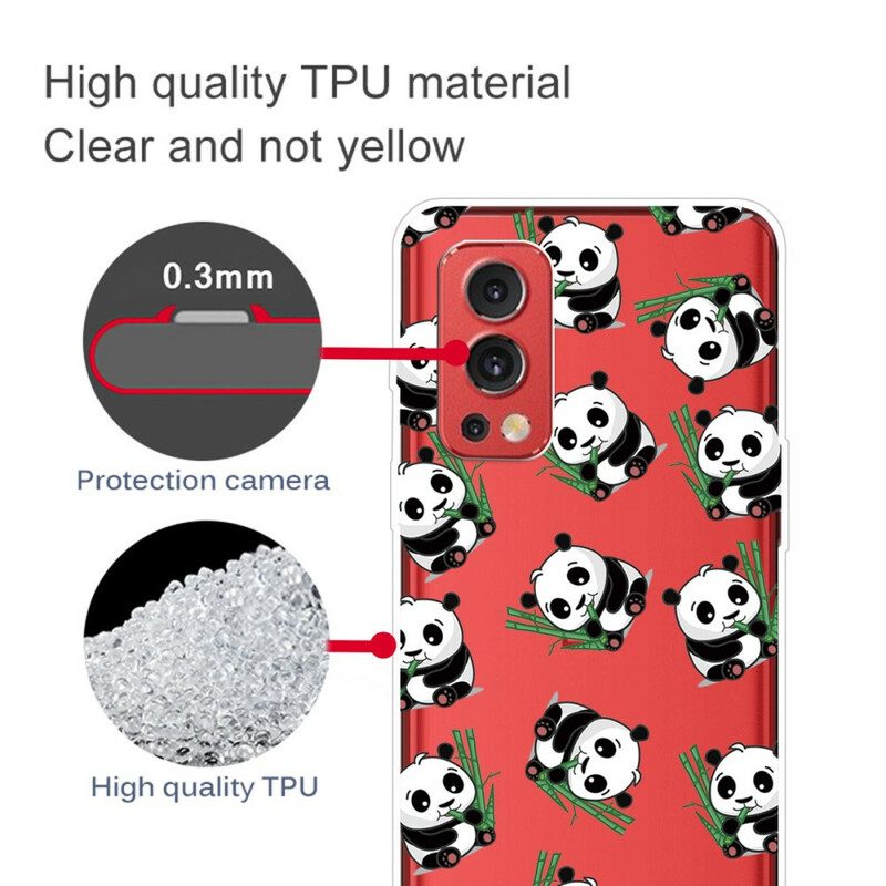 Cover OnePlus Nord 2 5G Piccoli Panda