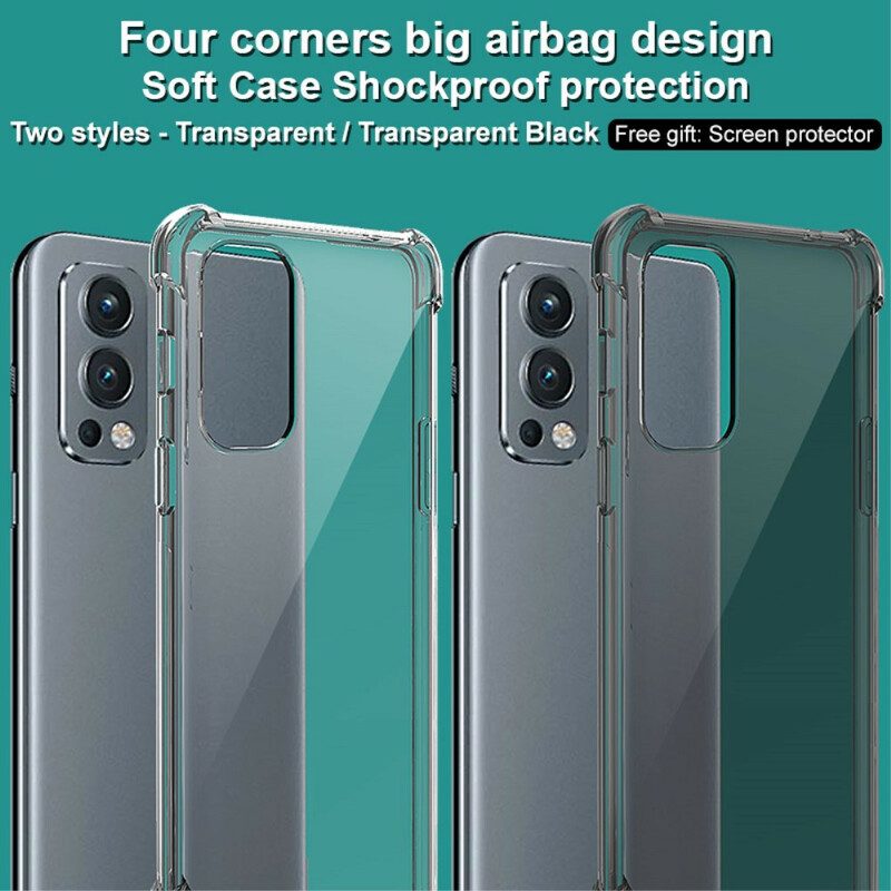 Cover OnePlus Nord 2 5G Trasparente Silky Imak