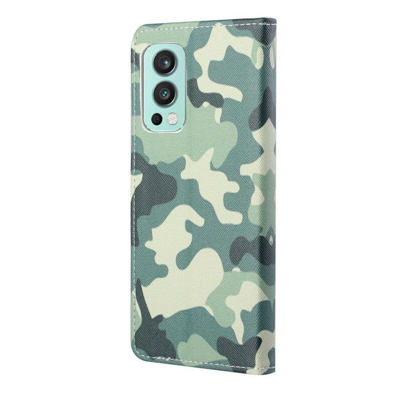 Custodia in pelle OnePlus Nord 2 5G Camuffare