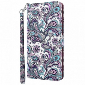 Custodia in pelle OnePlus Nord 2 5G Paisley