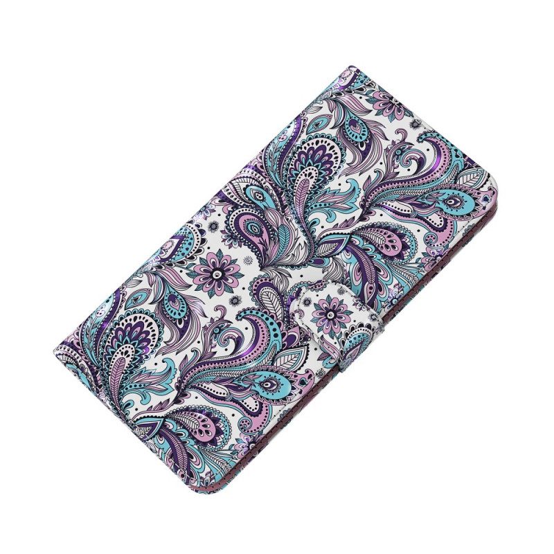 Custodia in pelle OnePlus Nord 2 5G Paisley