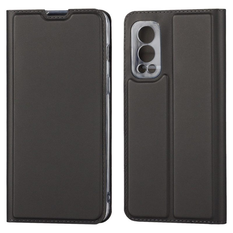 Folio Cover OnePlus Nord 2 5G Custodia in pelle Chiusura Magnetica