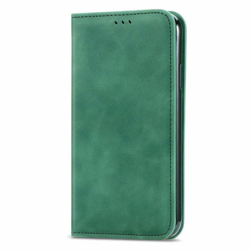 Folio Cover OnePlus Nord 2 5G Custodia in pelle Design Skin-touch