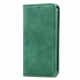 Folio Cover OnePlus Nord 2 5G Custodia in pelle Design Skin-touch