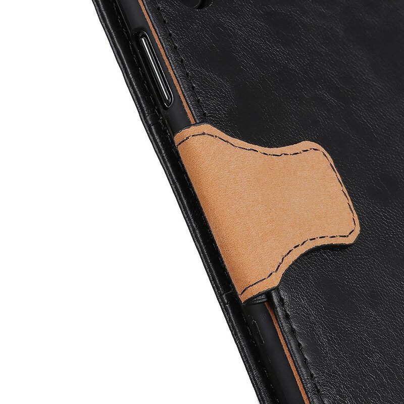 Folio Cover OnePlus Nord 2 5G Custodia in pelle Texture Flap Magnetico