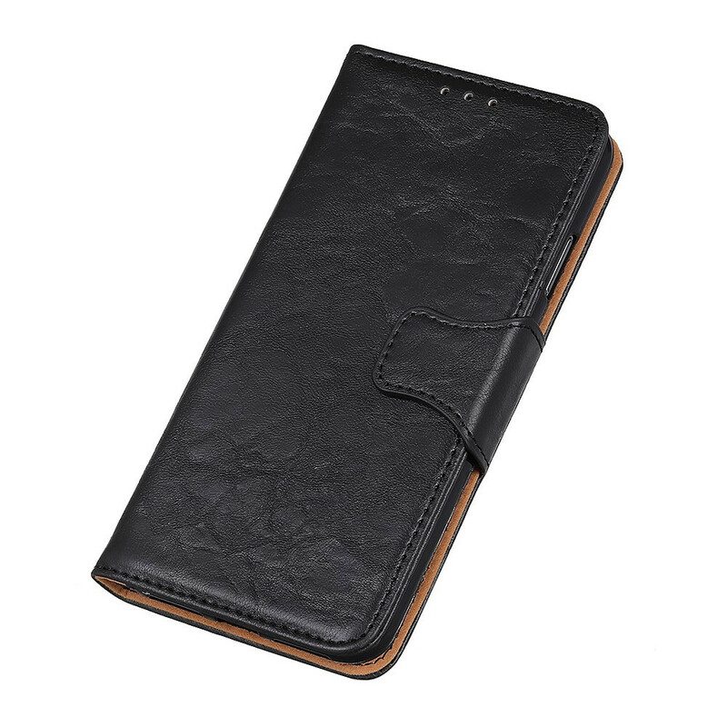 Folio Cover OnePlus Nord 2 5G Custodia in pelle Texture Flap Magnetico