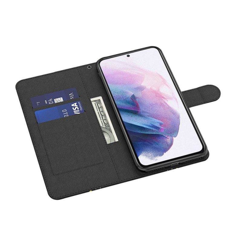 Folio Cover OnePlus Nord 2 5G Design In Marmo Con Cordino