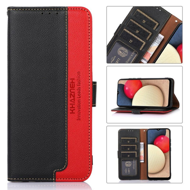 Folio Cover OnePlus Nord 2 5G Lychee Style Rfid Khazneh