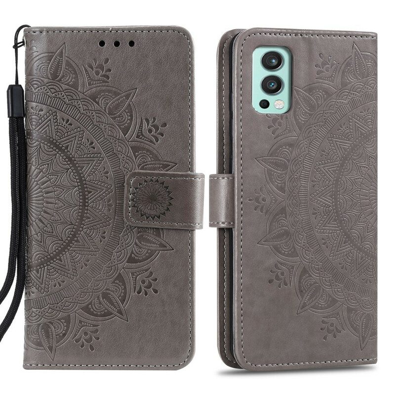 Folio Cover OnePlus Nord 2 5G Mandala Del Sole