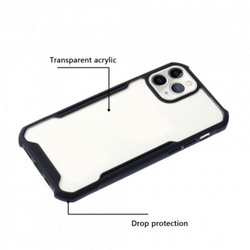 Cover iPhone 11 Pro Bordi Colorati Ibridi