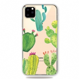 Cover iPhone 11 Pro Cactus Dell'acquerello