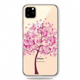 Cover iPhone 11 Pro Cima Dell'albero Rosa