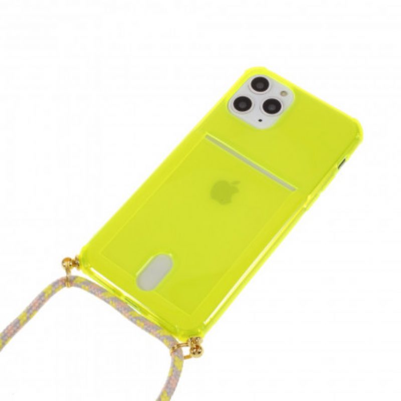 Cover iPhone 11 Pro Coulisse Con Portacarte