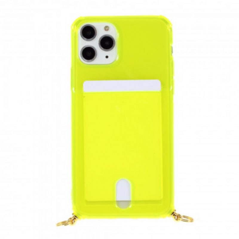 Cover iPhone 11 Pro Coulisse Con Portacarte