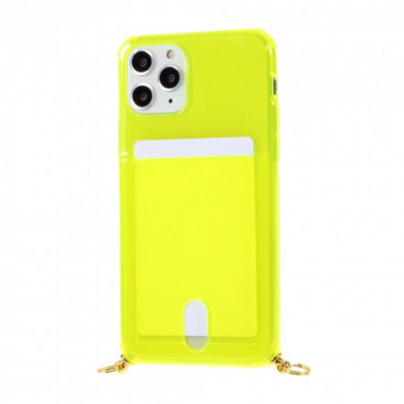 Cover iPhone 11 Pro Coulisse Con Portacarte