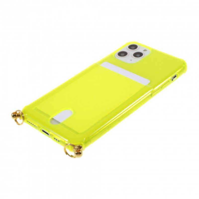 Cover iPhone 11 Pro Coulisse Con Portacarte