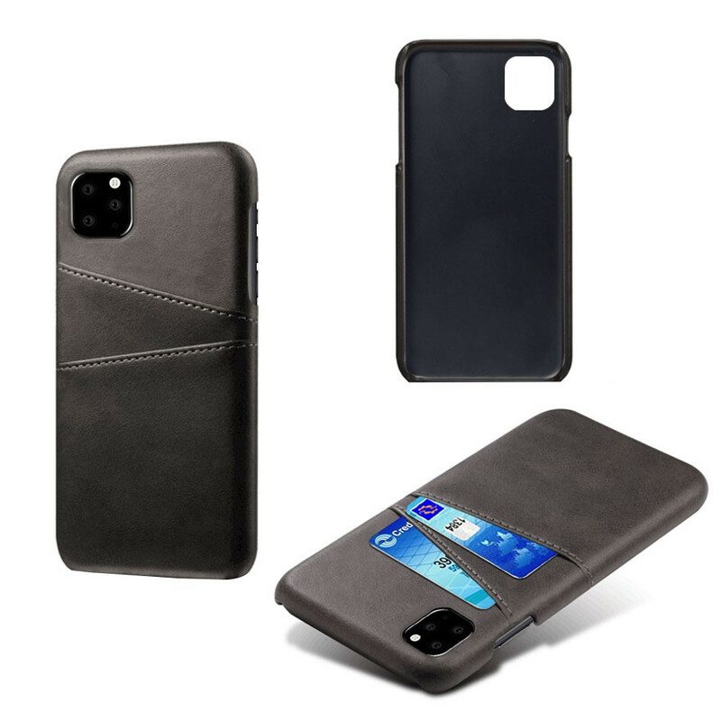 Cover iPhone 11 Pro Doppio Titolare Della Carta