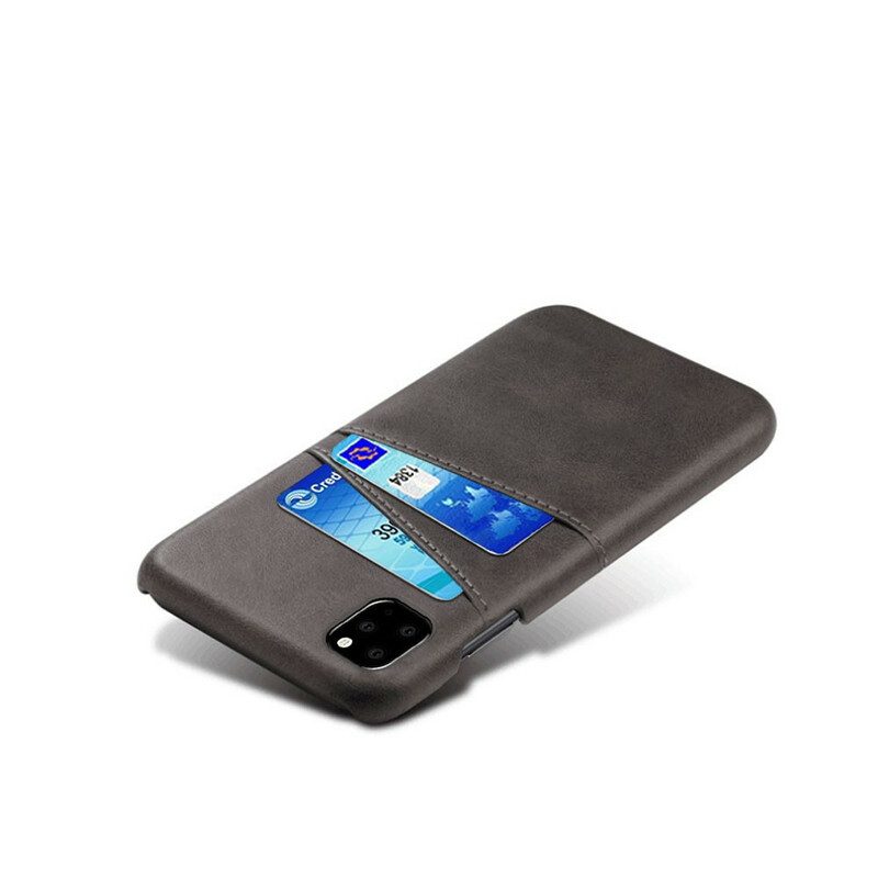 Cover iPhone 11 Pro Doppio Titolare Della Carta