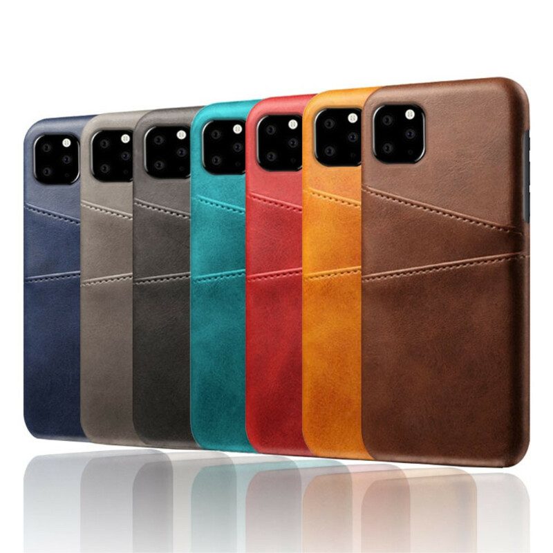 Cover iPhone 11 Pro Doppio Titolare Della Carta