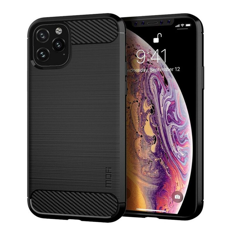 Cover iPhone 11 Pro Fibra Di Carbonio Spazzolata Mofi