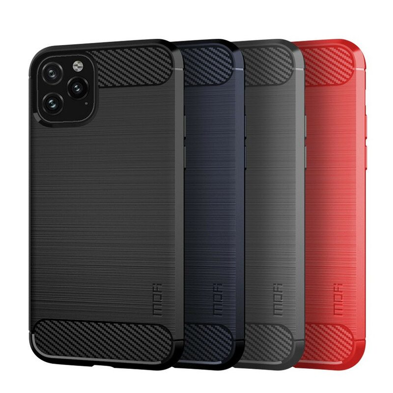 Cover iPhone 11 Pro Fibra Di Carbonio Spazzolata Mofi