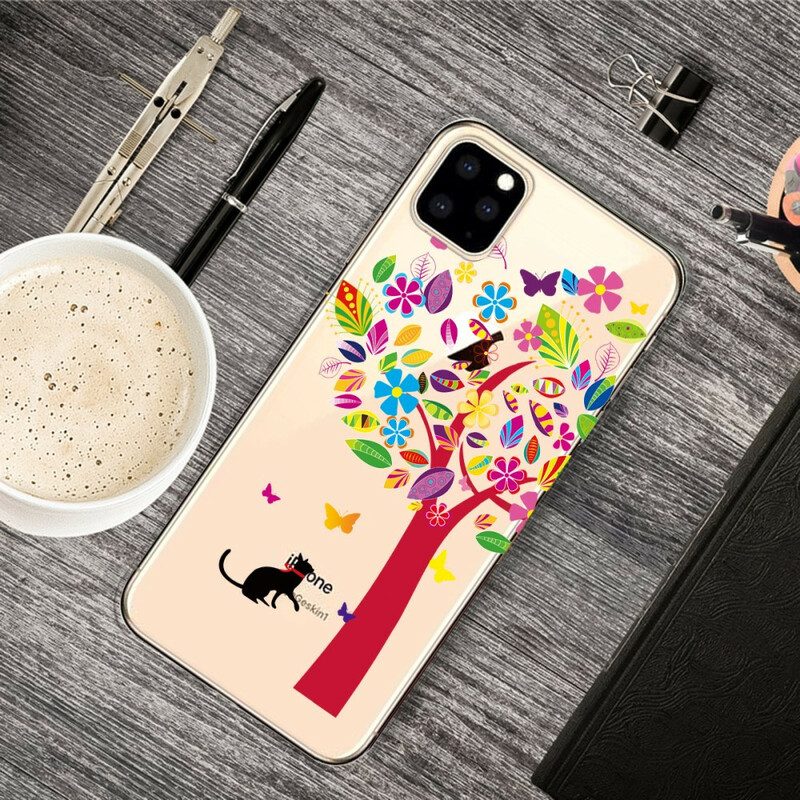 Cover iPhone 11 Pro Gatto Sotto L'albero