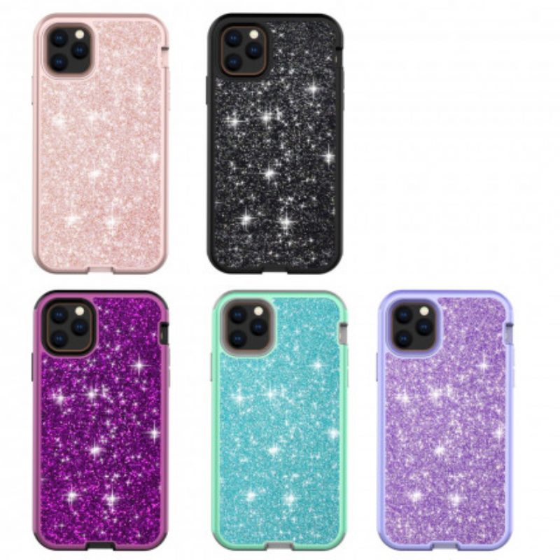 Cover iPhone 11 Pro Ibrido Glitterato