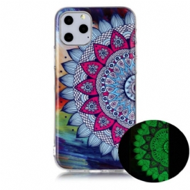 Cover iPhone 11 Pro Mandala Colorato Fluorescente