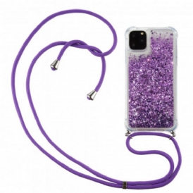 Cover iPhone 11 Pro Paillettes E Coulisse