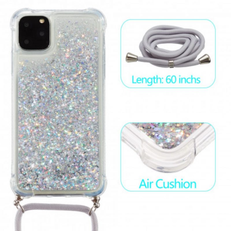 Cover iPhone 11 Pro Paillettes E Coulisse