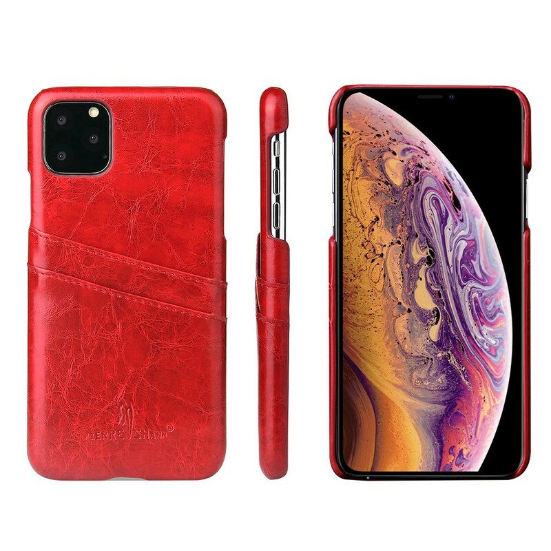 Cover iPhone 11 Pro Portacarte Fierre Shann