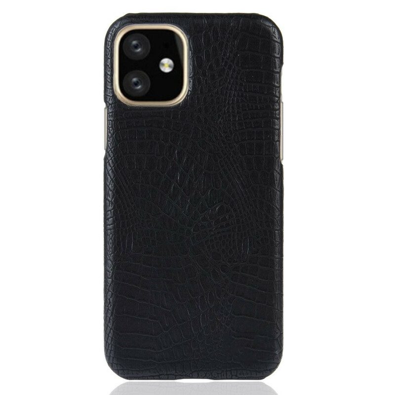 Cover iPhone 11 Pro Stile Pelle Di Coccodrillo