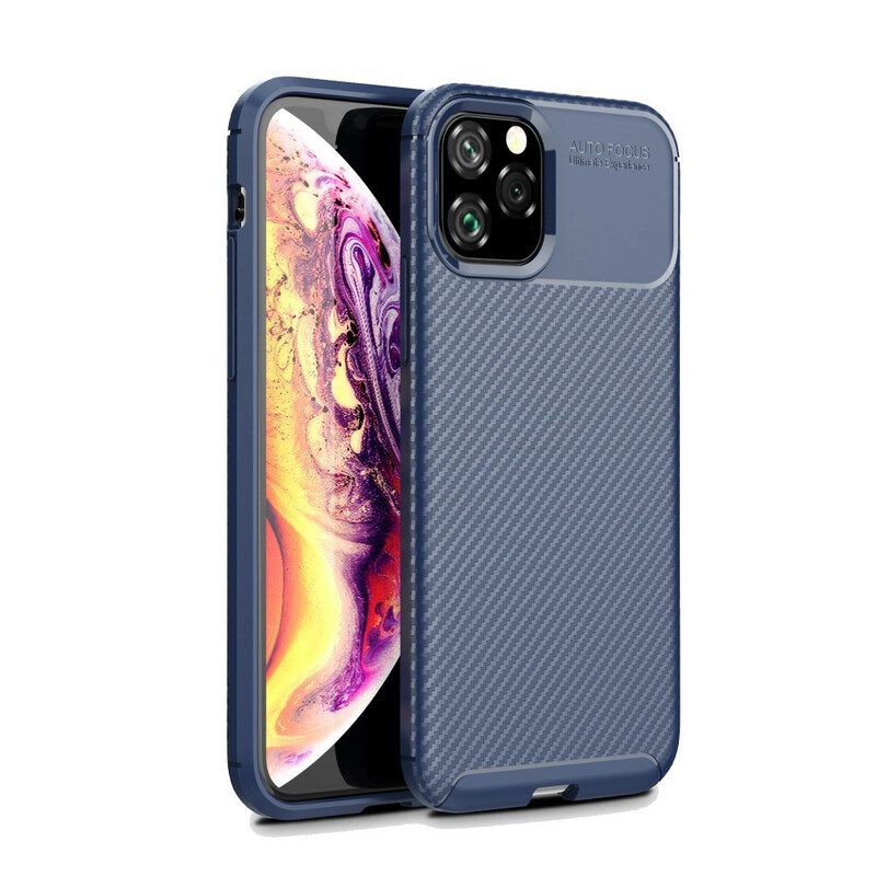 Cover iPhone 11 Pro Struttura Flessibile In Fibra Di Carbonio