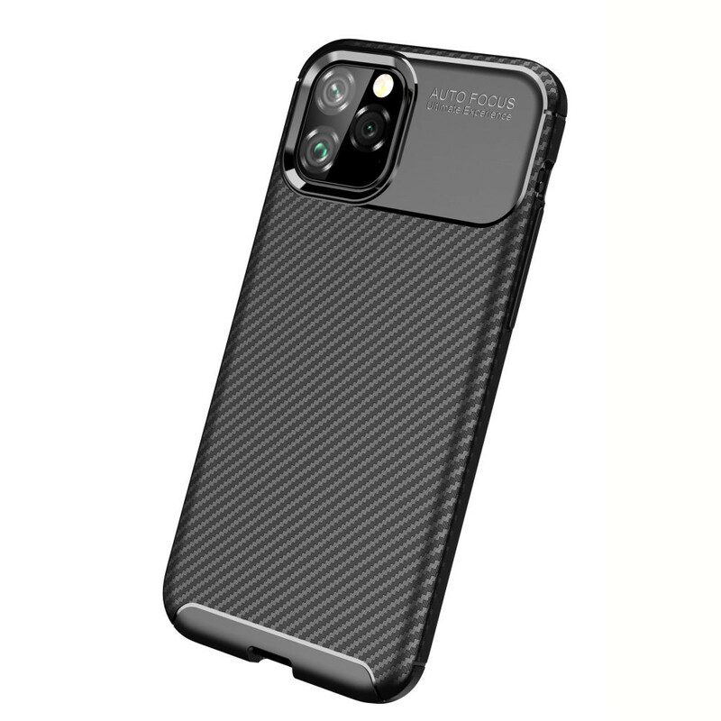 Cover iPhone 11 Pro Struttura Flessibile In Fibra Di Carbonio