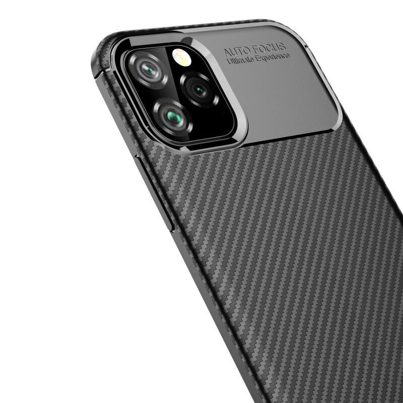 Cover iPhone 11 Pro Struttura Flessibile In Fibra Di Carbonio