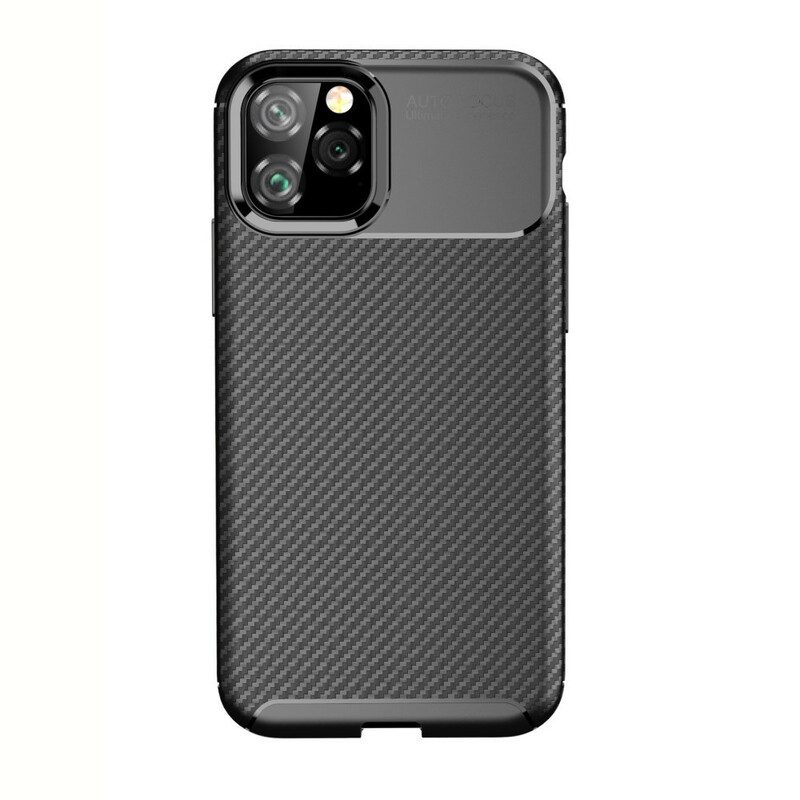 Cover iPhone 11 Pro Struttura Flessibile In Fibra Di Carbonio