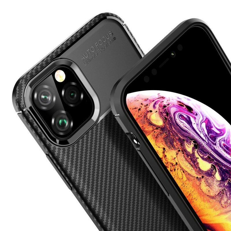 Cover iPhone 11 Pro Struttura Flessibile In Fibra Di Carbonio