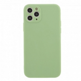 Cover iPhone 11 Pro Tappetino In Silicone Colore Puro