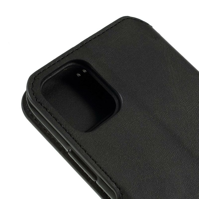 Custodia in pelle iPhone 11 Pro Azns Effetto Pelle