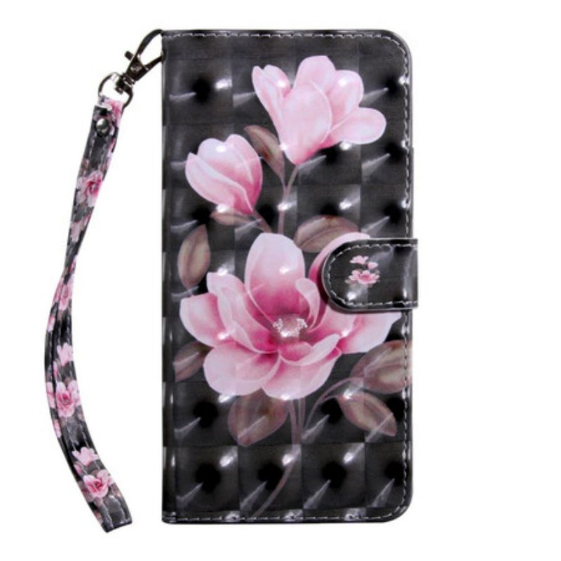 Custodia in pelle iPhone 11 Pro Fiori Sbocciati