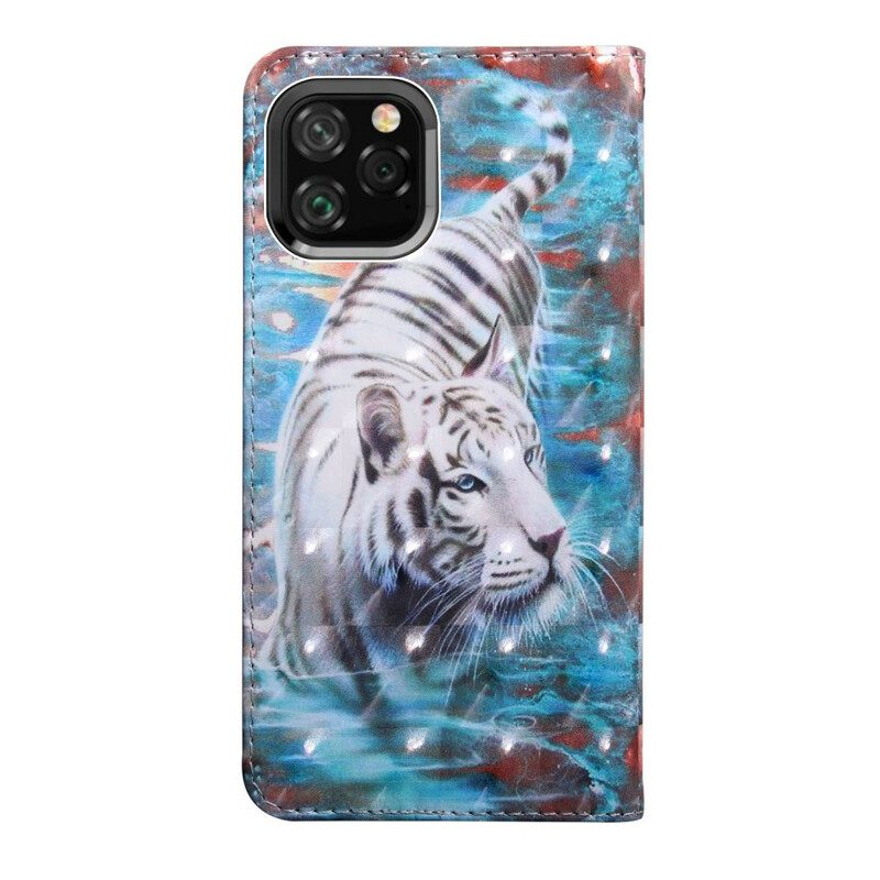 Custodia in pelle iPhone 11 Pro Luciano La Tigre