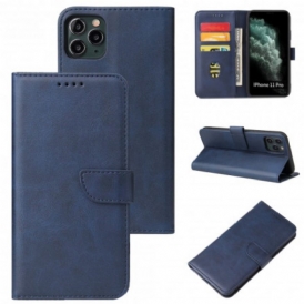 Custodia in pelle iPhone 11 Pro Stile Vintage In Pelle