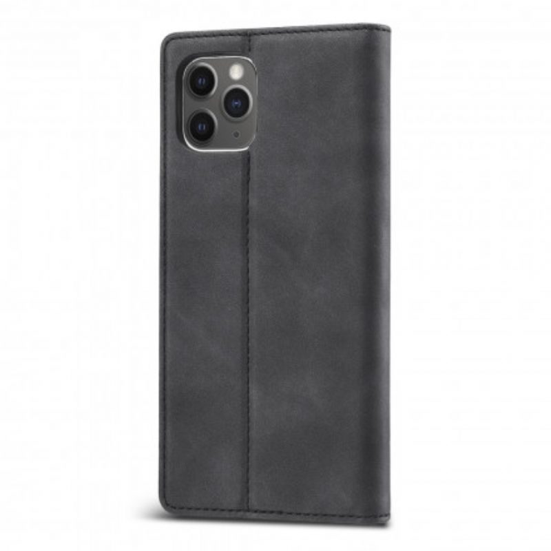 Folio Cover iPhone 11 Pro Custodia in pelle Lc.imeeke Effetto Pelle