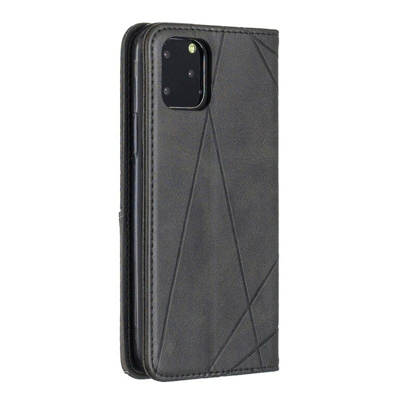 Folio Cover iPhone 11 Pro Custodia in pelle Stile D'artista