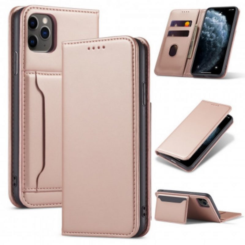 Folio Cover iPhone 11 Pro Custodia in pelle Supporto Per Portacarte